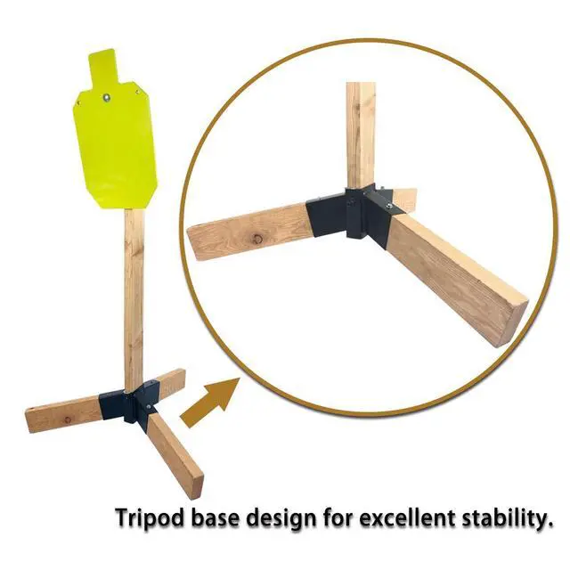 Alt view image 6 of 7 - Target Stand System - AR500 Steel Target with 2x4 Mount Kit