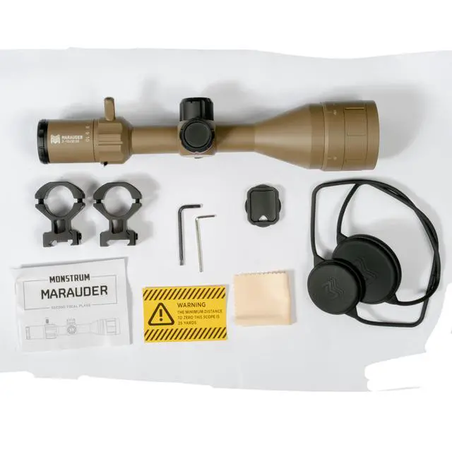 Alt view image 6 of 7 - Marauder 2-10x50 MPVO Rifle Scope with AO Adjustable Objective
