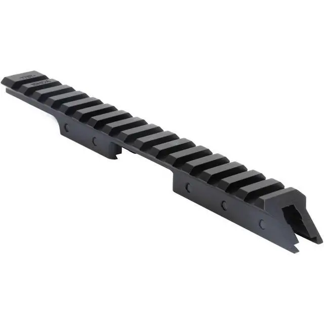 Alt view image 2 of 4 - WARNE Mountain Tech CZ 457 11mm Dovetail to Picatinny Rail Adapter | Lightweight 7075-T6 Aerospace Aluminum Construction, Built-In 15MOA Angled Cant, Hardcoat Anodized Finish (7757M)