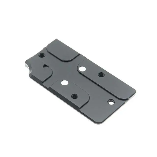 Alt view image 2 of 2 - Adapter Plate Compatible with CZ Shadow 2 Optic Ready and Holosun 407C/507C/508T/Osight C/XR and Trijicon RMR/SRO-CZ-SDW-02