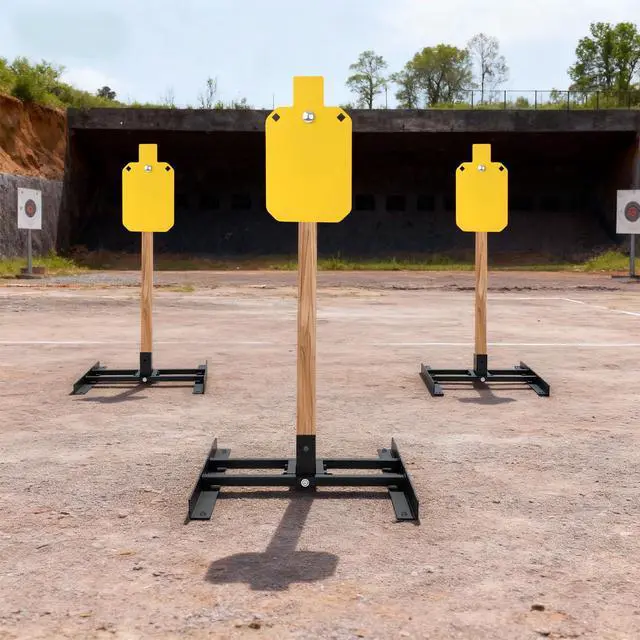 Alt view image 3 of 7 - 2x4 Shooting Target Stand Base for AR500 Steel Targets