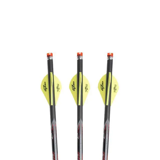 Alt view image 2 of 5 - Diablo 18" Illuminated or Carbon Arrows with Beacon Nocks Designed Matrix Series Crossbows