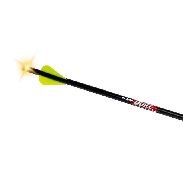 Alt view image 3 of 5 - Diablo 18" Illuminated or Carbon Arrows with Beacon Nocks Designed Matrix Series Crossbows