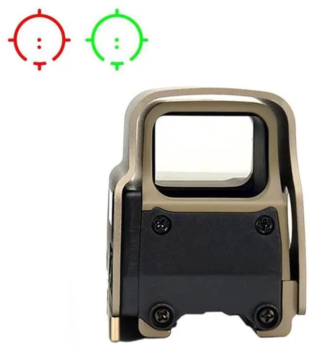 Alt view image 4 of 7 - 558 Green Red Dot Reflex Sight + G33 3X Magnifying Glass Combo, Optical Holographic Hybrid Sight with G33 Magnifier, Quick Release Rollover Multiplier