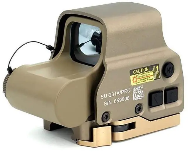 Alt view image 3 of 7 - 558 Green Red Dot Reflex Sight + G33 3X Magnifying Glass Combo, Optical Holographic Hybrid Sight with G33 Magnifier, Quick Release Rollover Multiplier