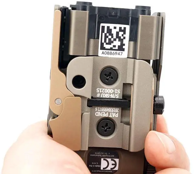 Alt view image 5 of 7 - 558 Green Red Dot Reflex Sight + G33 3X Magnifying Glass Combo, Optical Holographic Hybrid Sight with G33 Magnifier, Quick Release Rollover Multiplier