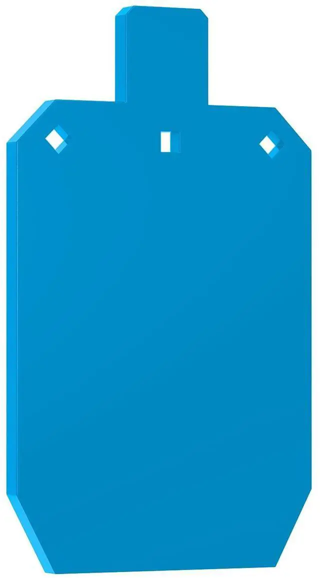 Main image of AR500 Steel Targets for Shooting, 1/2'' Thick Silhouette Gong Combo Metal Targets for Shooting Laser Cut Steel