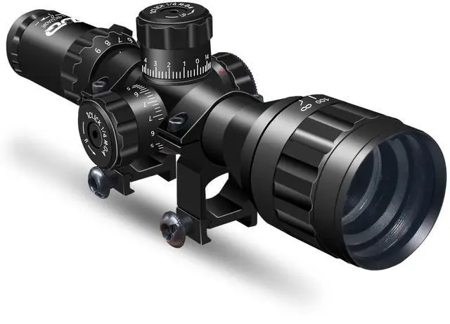 Main image of 3-9x32 Tactical Rifle Scopes,Front AO (Parallax Adjustment) Red Green Illuminated, Mil-dot Reticle,Locking/Hold Zero Turrets, High Profile Mount Rings
