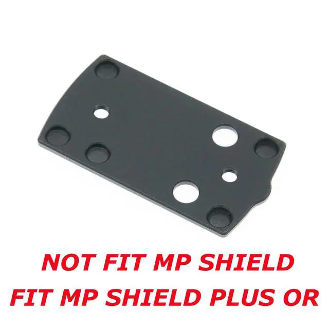 Alt view image 2 of 3 - Optic Adapter/Mount Plate Compatible with MP Shield Plus Kimber R7 Mako Holosun 407K/507K/EPS/EPS Carry