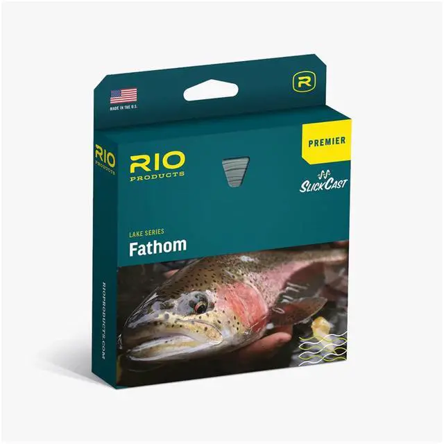 Main image of Rio Premier Fathom Sinking Line, Freshwater Fly Line for Lake Anglers, Easy Casting and Distance
