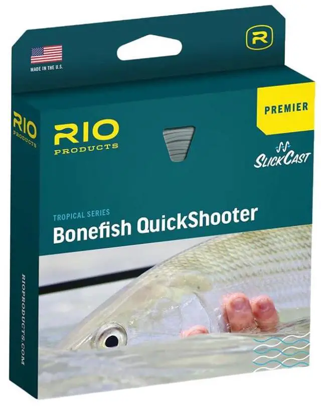 Main image of Premier Bonefish Quickshooter Fly Fishing Line, Floating Salwater Fly Line for Flats Fishing, Designed for Anglers Wading Flats, Easy Casting