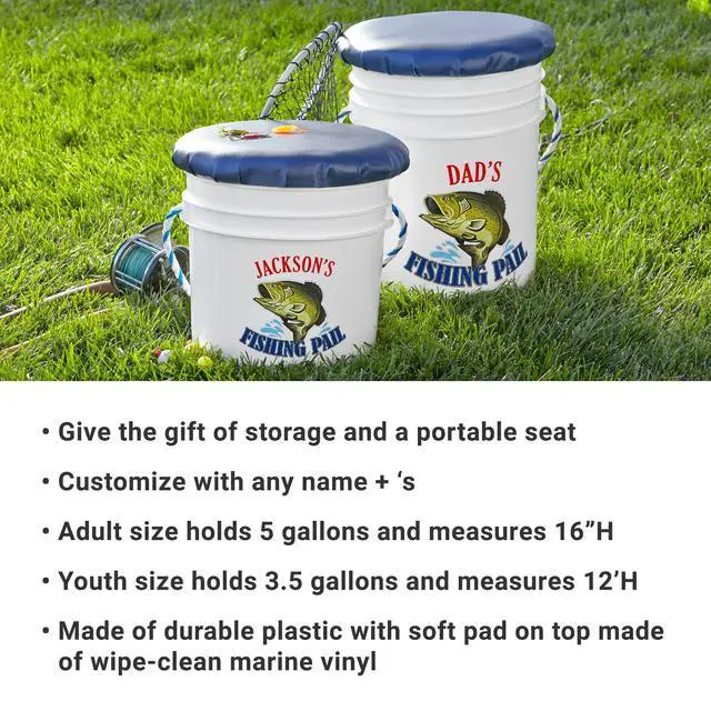 Alt view image 3 of 7 - Fishing Seated Bucket - Adult