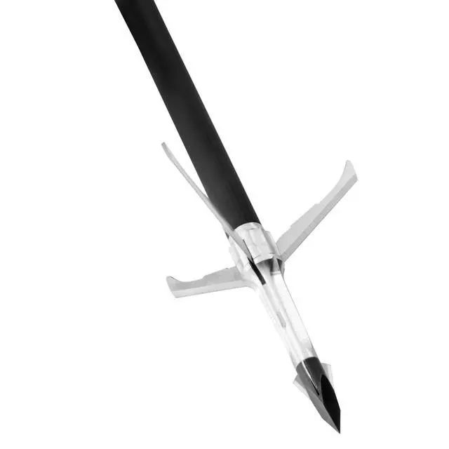 Alt view image 2 of 7 - GRIMREAPER Broadheads 100 and 125 Grain Fixed Blade and Mechanical