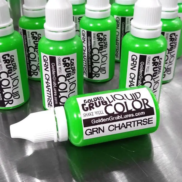 Main image of 10 Pack of Colorants for Dying Plastisol (Soft Plastic Fishing Baits)