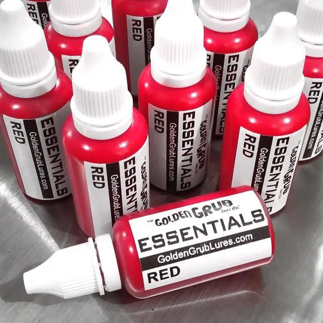 Alt view image 6 of 7 - 10 Pack of Colorants for Dying Plastisol (Soft Plastic Fishing Baits)