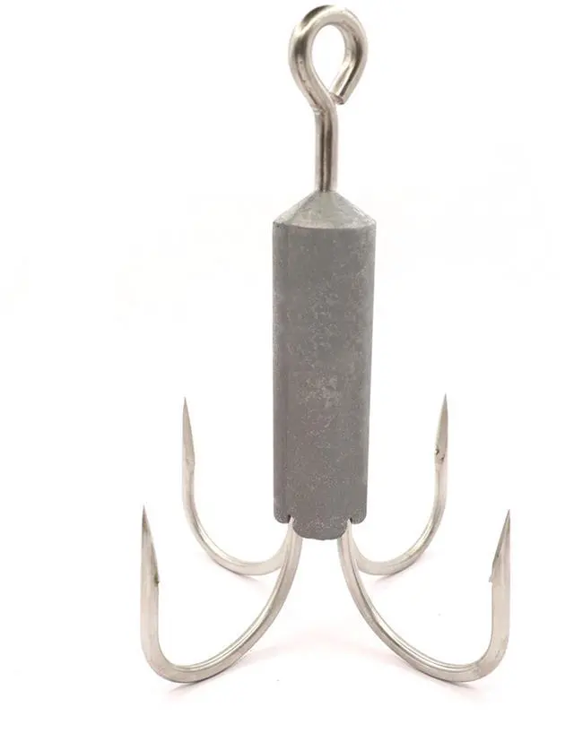 Main image of Fishing Bridge and Pier Gaff for Retrieving Your Catch - Stainless Steel Hooks