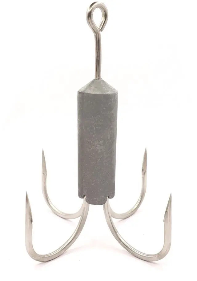Main image of Fishing Bridge and Pier Gaff for Retrieving Your Catch - Stainless Steel Hooks
