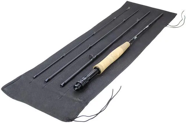 Main image of Fly Fishing AX Series Fly Rod | IM8 Graphite Blank | 3/4/5/6/7/8/9/10/12 wt Rods | 56/7/8/9/10/11 ft | Lightweight Pole Medium Fast Action