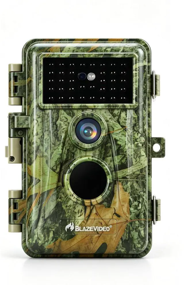 Main image of Trail Camera 64MP 1296P Video, 940nm No-Glow Night Vision, 70° Focused PIR Detection (Fewer False Alerts), 0.3s Trigger, Motion Activated IP66 Game Cam for Outdoor Wildlife & Yard Security