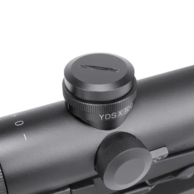 Alt view image 4 of 7 - Rifle Scope 4x20, Carry Handle Rifle Scope, Mil Dot Reticle and BDC Turret, Peep Sight Mount, Retro A2 Style
