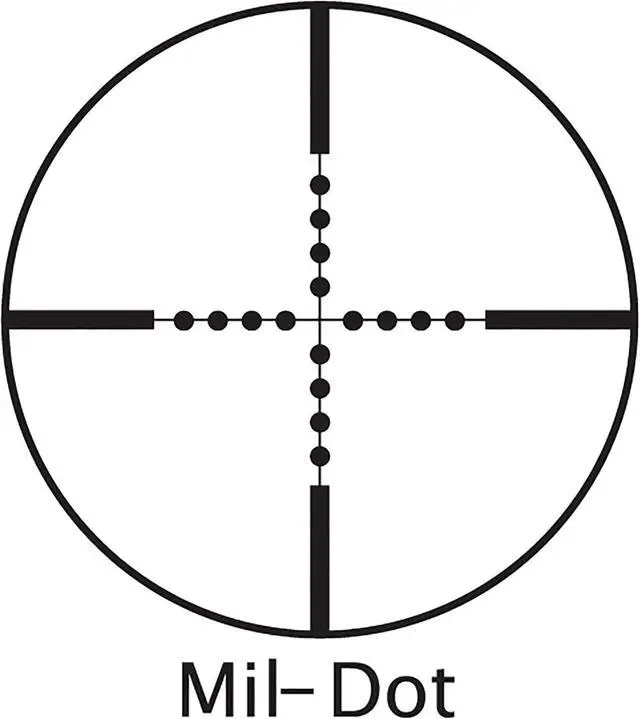 Alt view image 6 of 7 - Rifle Scope 4x20, Carry Handle Rifle Scope, Mil Dot Reticle and BDC Turret, Peep Sight Mount, Retro A2 Style