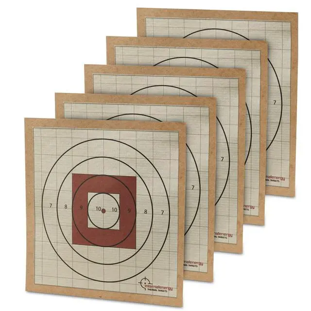Alt view image 2 of 7 - Thermal Targets Extra-Bright Passive Zeroing Rifle Targets with Thermal Squares, Durable Outdoor Range Practice, No Tilting or Power Required
