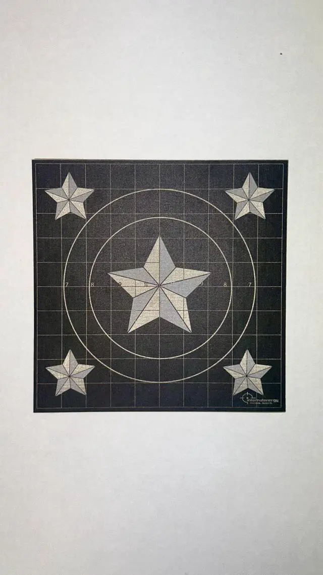 Alt view image 5 of 7 - Thermal Targets Extra-Bright Passive Zeroing Rifle Targets with Thermal Squares, Durable Outdoor Range Practice, No Tilting or Power Required