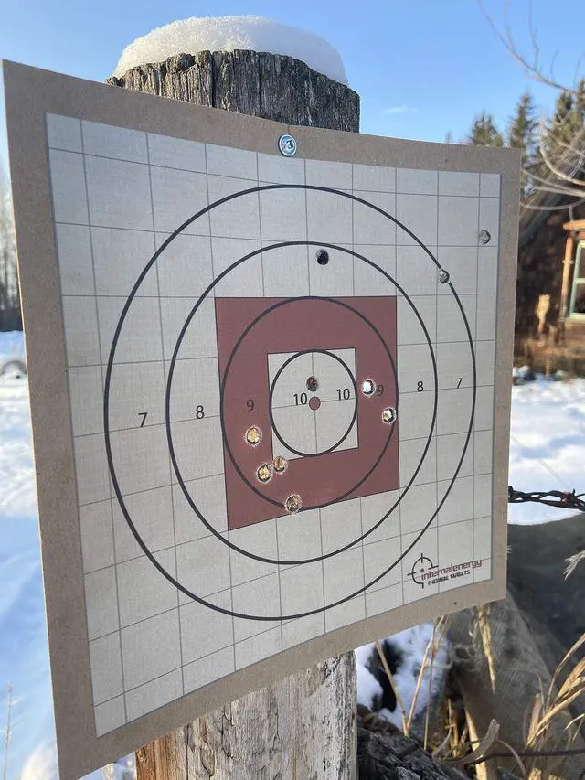 Alt view image 7 of 7 - Thermal Targets Extra-Bright Passive Zeroing Rifle Targets with Thermal Squares, Durable Outdoor Range Practice, No Tilting or Power Required