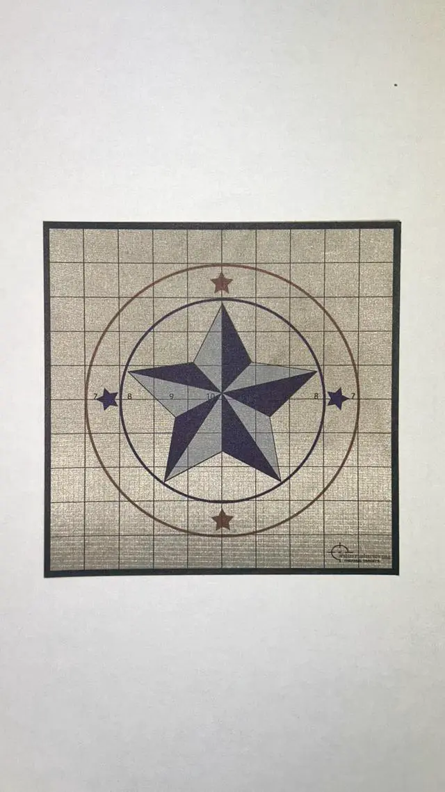 Alt view image 2 of 7 - Thermal Targets Extra-Bright Passive Zeroing Rifle Targets with Thermal Squares, Durable Outdoor Range Practice, No Tilting or Power Required