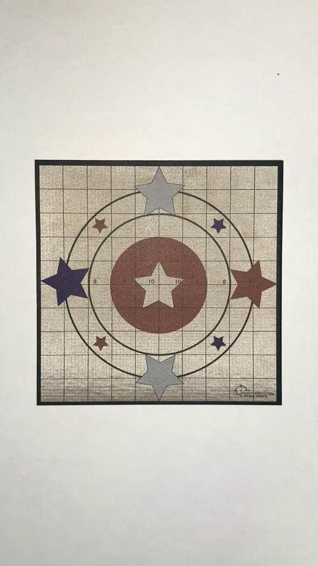 Alt view image 4 of 7 - Thermal Targets Extra-Bright Passive Zeroing Rifle Targets with Thermal Squares, Durable Outdoor Range Practice, No Tilting or Power Required