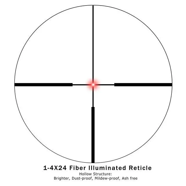 Alt view image 2 of 7 - Rifle Scope for Hunting and Shooting, 3-9x40/3-9x50/4-12x44/1-4x24 Standard Crosshair/Fiber Illuminated Reticle, SFP Riflescope Durable, Dust-Proof, Shockproof,Waterproof, Fogproof