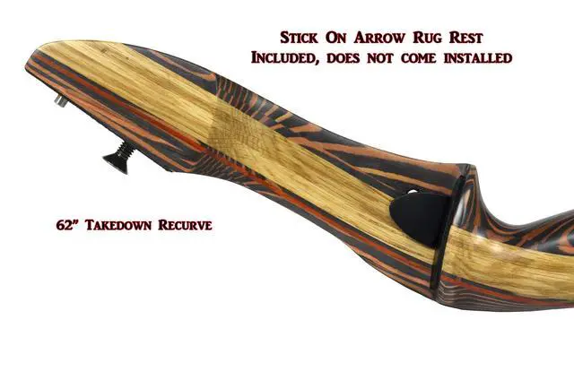 Alt view image 3 of 4 - Takedown Recurve Risers; All Models and Hand Orientations Available