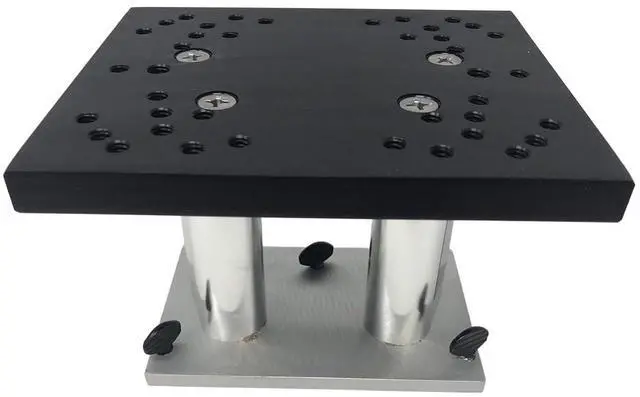 Main image of Fixed Mount Downrigger Base, 4-Inch, Silver (MF2980)