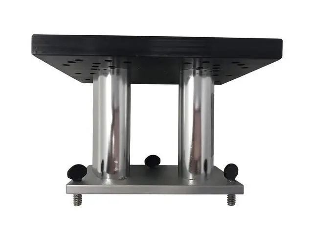 Alt view image 2 of 6 - Fixed Mount Downrigger Base, 4-Inch, Silver (MF2980)