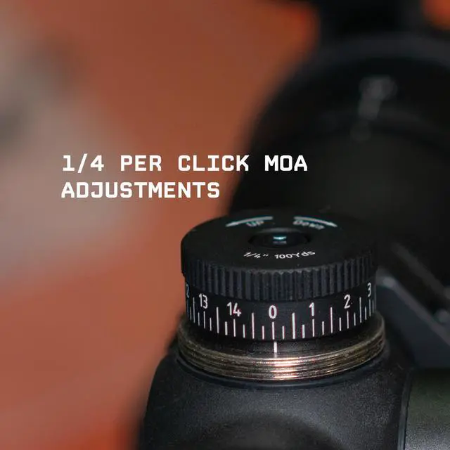 Alt view image 6 of 7 - Ladon 2-10x32 MPVO Rifle Scope with AO Adjustable Objective and Offset Scope Mount