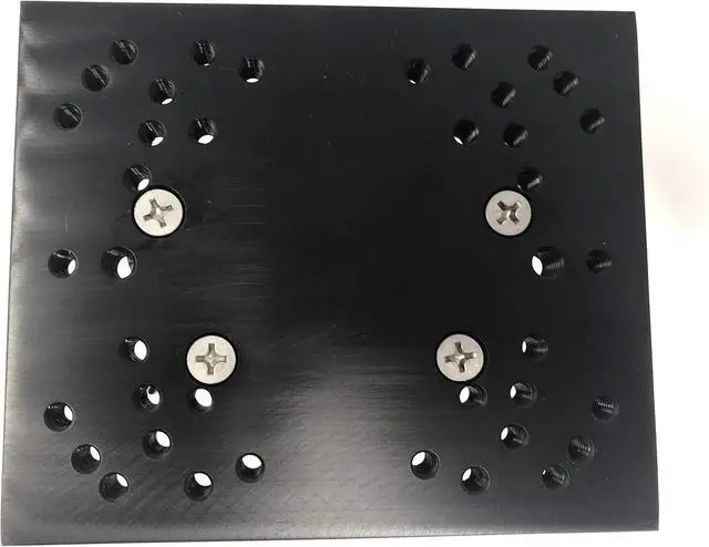 Alt view image 4 of 6 - Fixed Mount Downrigger Base, 4-Inch, Silver (MF2980)