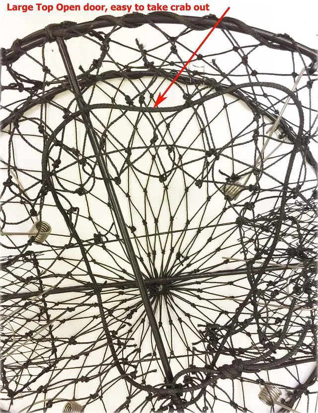 Alt view image 6 of 6 - Sports Crab Trap Crab net Crab Pot