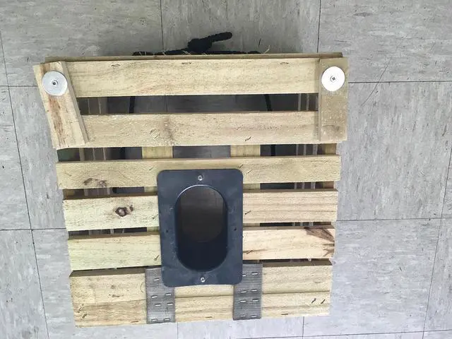 Main image of Wooden Stone Crab Trap Made in USA by Commercial Crabber for Generations. Meet new Florida Regulation. Heavy Duty
