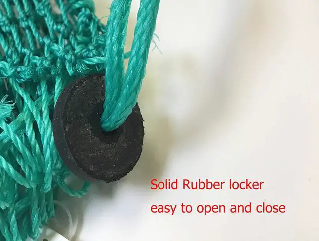 Alt view image 4 of 5 - Vinyl Coated 30-Inch Crab Ring with 50-feet Rope and Accessories