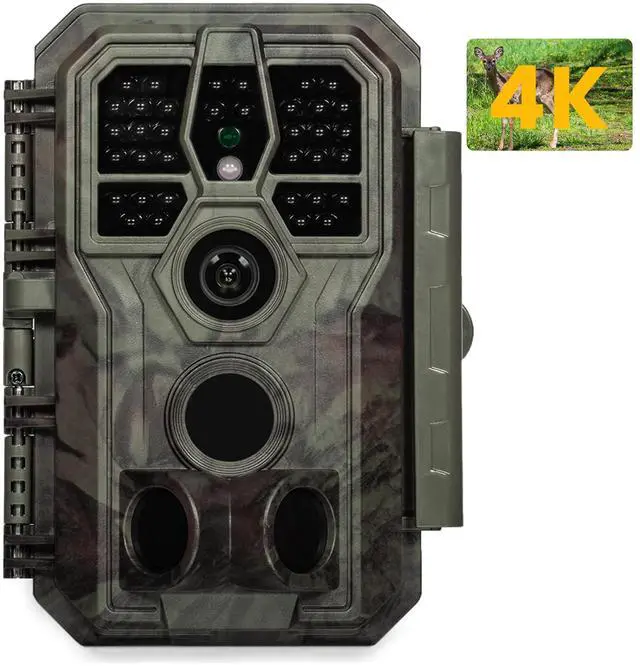Main image of A50 Trail Camera (Non-Cellular, Non-WiFi), Enhanced Low-Light Performance, True 4K Video, 0.1s Trigger, 100ft No-Glow Night Vision, Motion Activated Wildlife Camera