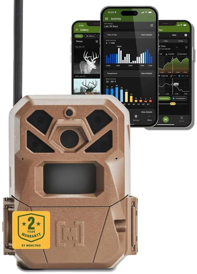 Main image of Edge 2 Cellular Trail Camera | Scout from Anywhere, HD photos via Mobile app, 1080p video, multi-carrier, low-glow flash, 100ft detection