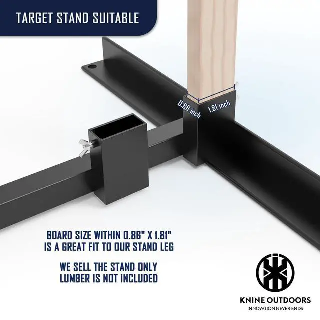 Alt view image 5 of 6 - Shooting Target Stand for Outdoors, Durable Paper Target Holder with Stable Adjustable Base for Paper Shooting Targets Cardboard Silhouette, H Shape, USPSA/IPSC, IDPA Practice, 2 Pack