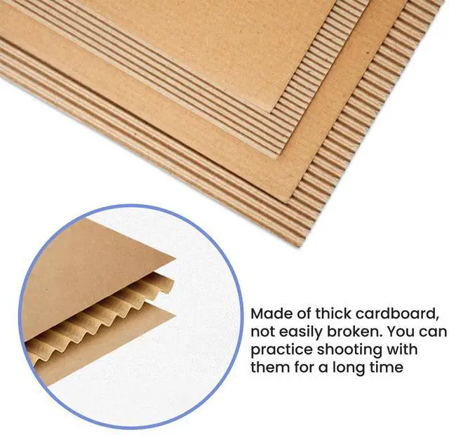 Alt view image 2 of 4 - Shooting Targets, Cardboard and 1000PCS Target Pasters, 30 * 18 inch Tactical Range Shooting Targets for the Range, Cardboard for Practice