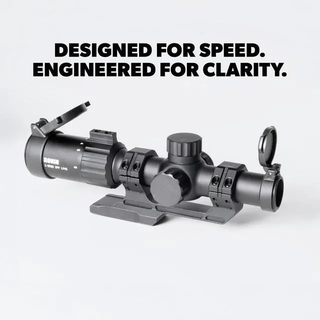 Alt view image 7 of 7 - Ronin 1-6x20 HD Second Focal Plane SFP | Shorty | LPVO Rifle Scope