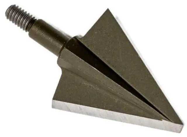 Main image of VPA 1 1/8" 2 Blade Right Single Bevel Broadhead, Screw-in, S7 Premium Tool Steel 56-58 Rockwell, 3 Pack, Made in The USA