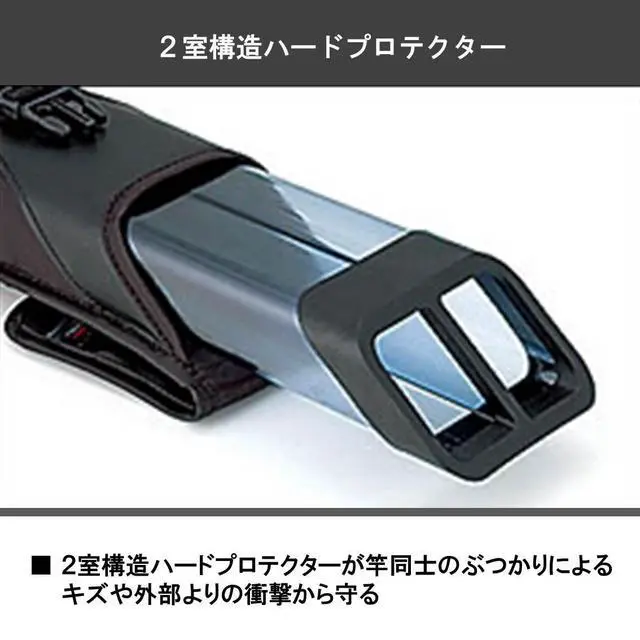Alt view image 3 of 4 - Daiwa (Daiwa) Rod Case Rod Case Mountain Streams 54 (F) BLACK