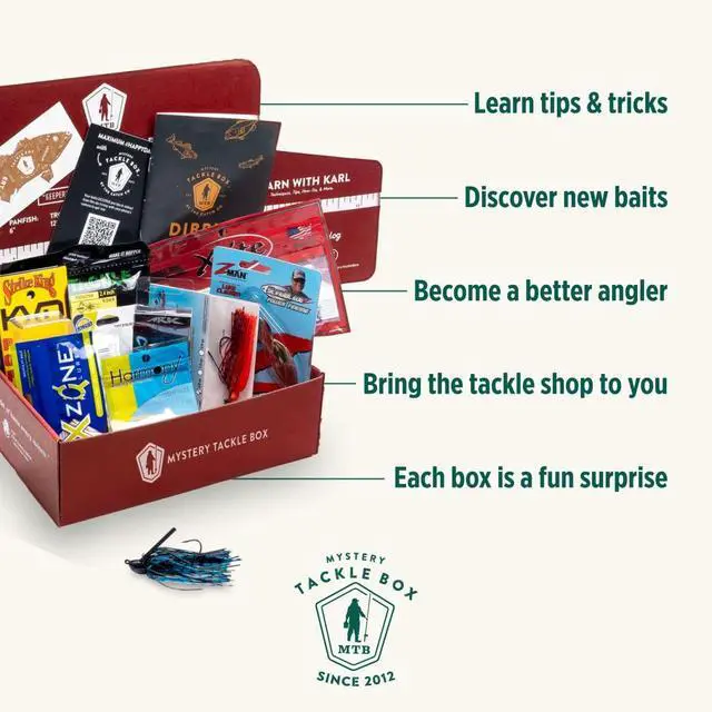 Alt view image 2 of 7 - Mystery Tackle Box Panfish & Trout Fishing Kit | Trout Fishing | Crappie | Bluegill | Perch | Sunfish | Panfish Fishing