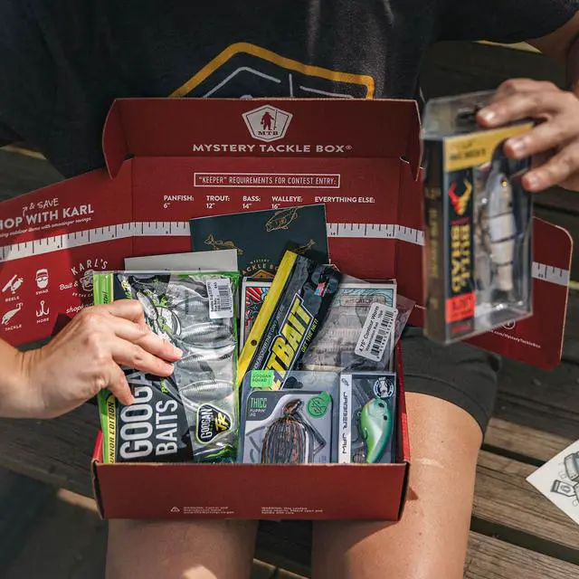 Alt view image 4 of 7 - Mystery Tackle Box Panfish & Trout Fishing Kit | Trout Fishing | Crappie | Bluegill | Perch | Sunfish | Panfish Fishing