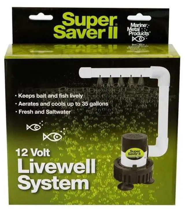Main image of Super Saver Live Well Bait System & Aerator Kit