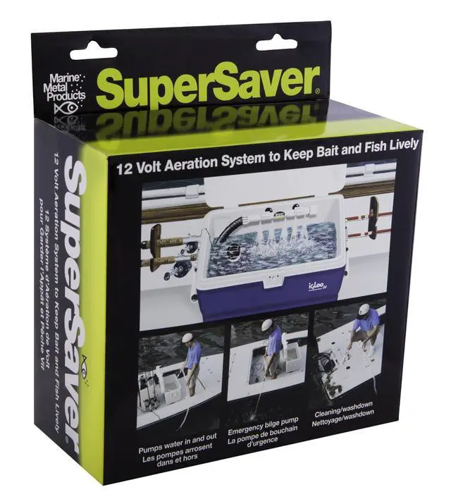 Alt view image 2 of 5 - Super Saver Live Well Bait System & Aerator Kit